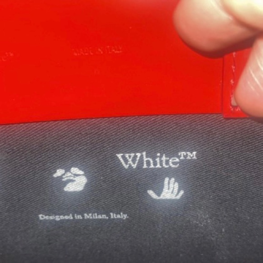 Off-White Red Handbag - Picture 5 of 5